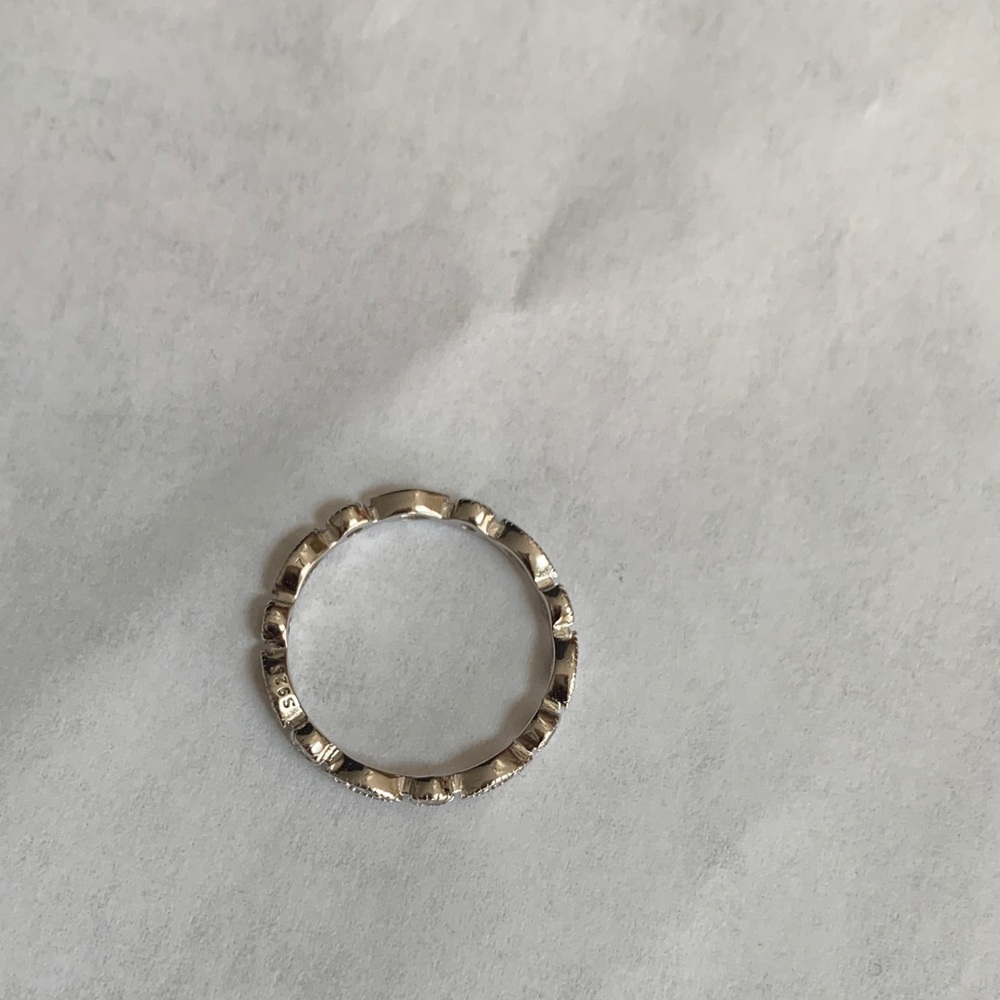 Silver stacking ring NEW - Picture 5 of 6
